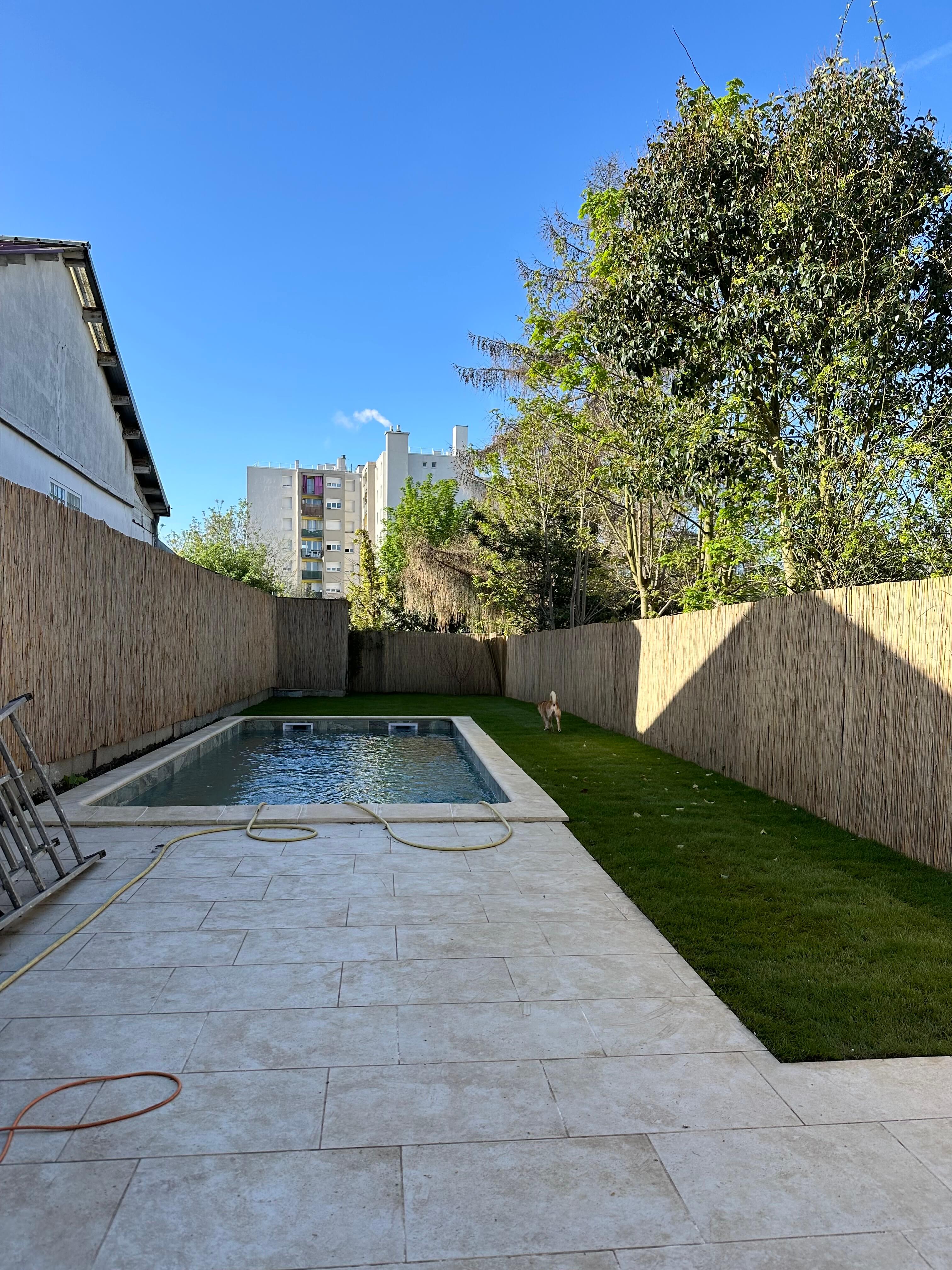 Réalisation d'une piscine